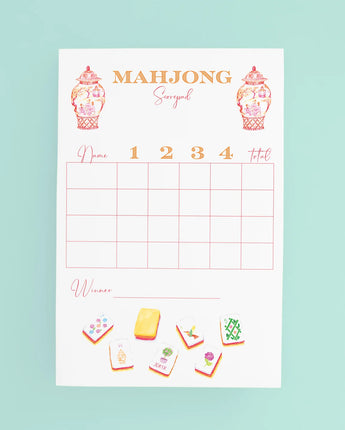 Mahjong Scorecard (Sold Separately)