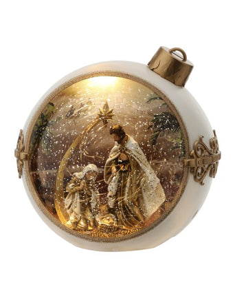 7.5" Nativity Water Globe