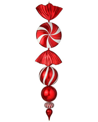 72" Peppermint Candy Finial