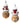 10" Mr & Mrs. Claus Face Ornament (Sold Separately)