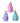 4.5" Glass Macaron Christmas Tree (Sold Separately)