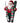 16.5" Alpine Santa with Skis