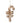 6" Resin Candy Cane Ornament