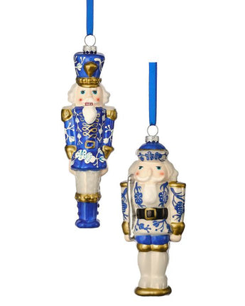 6" Glass Toy Soldier Ornament (Sold Separately)