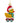 4.5" Glass Duck Ornament