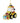 4" Santa with Bulldozer