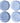 Gingham Melamine Plate (Set of 4)