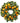24" Orange Wreath