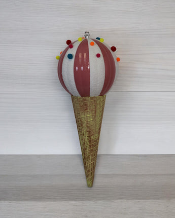 26" Ice Cream Cone Ornament