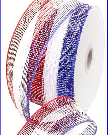 2.5" Patriotic Mesh Ribbon