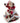 7.75" Rooftop Santa Musical Figurine