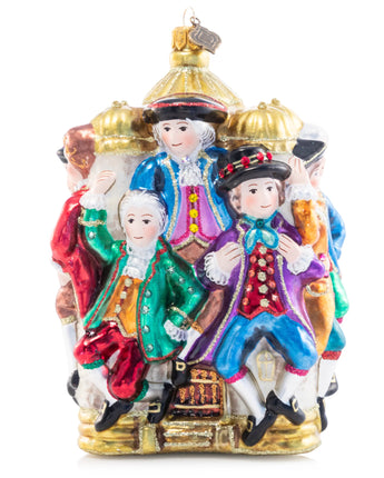Ten Lords A Leaping Glass Ornament