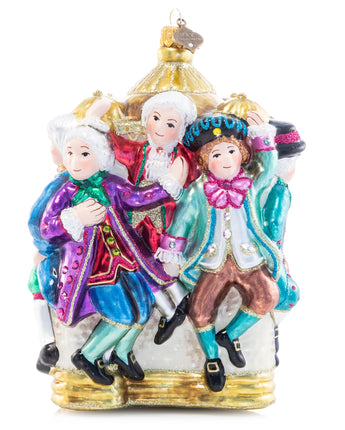 Ten Lords A Leaping Glass Ornament