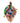 Eleven Pipers Piping Glass Ornament