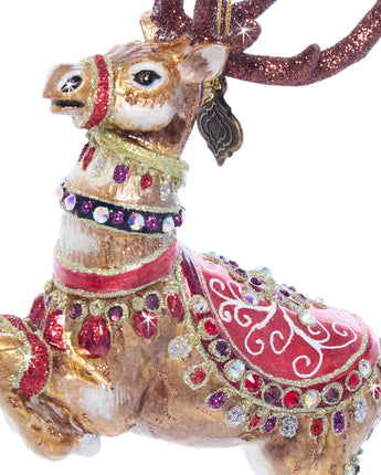Dancer Glass Ornament