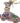 Dasher Glass Ornament