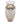 8" Norah Bejeweled Vase-White Opal