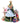 10" Nutcracker Suite Musical Figurine