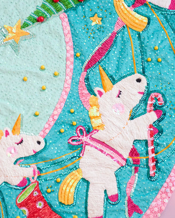 60" Unicorn Tree Skirt