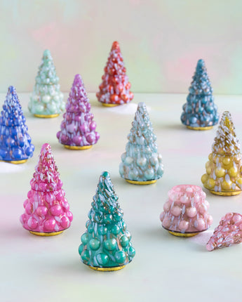9" Rainbow Tree Candle (Sold Separately)