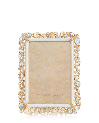 Emery Bejeweled Frame-White Opal