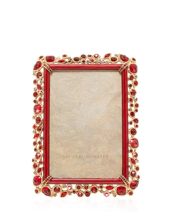 Emery Bejeweled Frame-Ruby