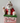 6" Glass Santa Ice Cream Cart Ornament