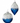 4" Glass Snow Cap Ornament