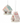 5" Glass Sweets House Ornament (Sold Separately)