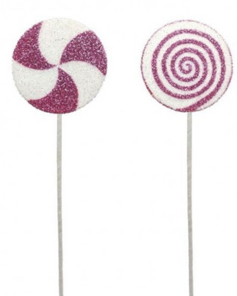 26" Glitter Lollipop on Stick