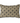 20" Rectangular Cream & Black Geometric Woven Line Pillow