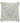 20" Square Light Blue & Beige Damask Embroidered Pillow