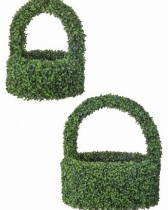 Boxwood Basket with Handle (Sold Separately)
