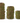 7.5"-16.5" Twig & Moss Leaves Vases (Sold Separately)