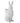 16" Glazed White Ceramic Easter Bunny with Backpack Basket