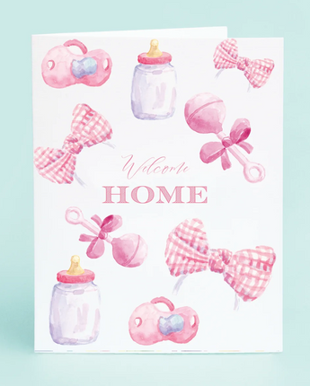 Baby Toys "Welcome Home" Card