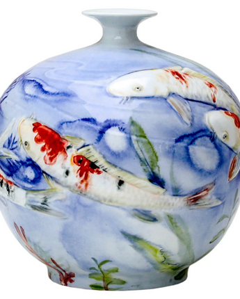 11" Fish Bottle Vase