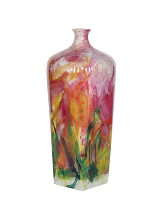 6" Handpainted Vase