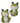 5" Resin Sitting Frog (Sold Separately)