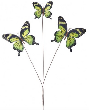28" Grand Summer Butterfly Spray