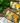2.5" Linen Check Lemons Ribbon