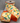 4" Poplin Orange Slices Ribbon