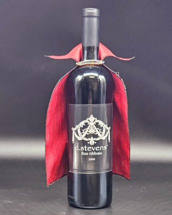 10" Vampire Wine Bottle Halloween Cape