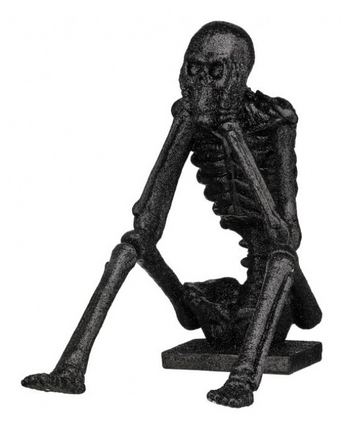 10.5" Glitter Resin Skeleton (Sold Separately)