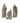 16" Scale Resin Renaissance Three Kings (Set of 3)