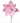 20" Sugared Poinsettia Stem