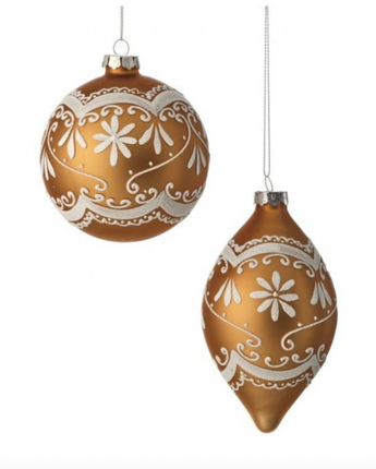 Glass Gingerbread Ornament (Sold Separately)