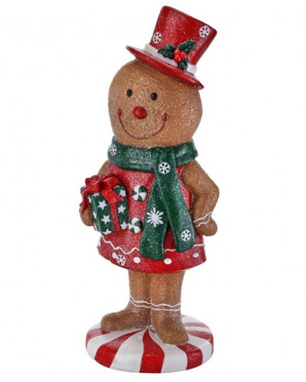 36" Peppermint Gingerbread