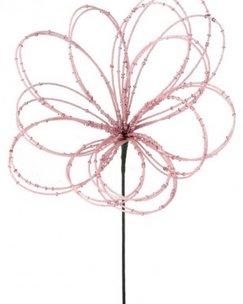 23" Beaded Flower Stem
