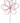 22" Glitter Sugar Petal Loop Flower